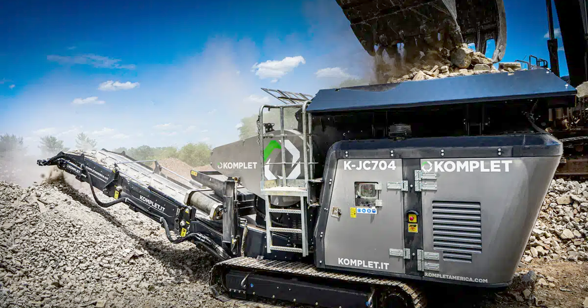 Hiring K-JC 704 crusher