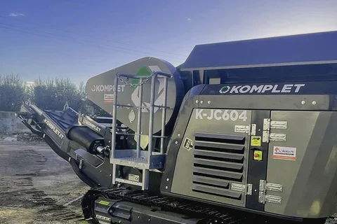 K-JC 604 mobile rock crusher hire